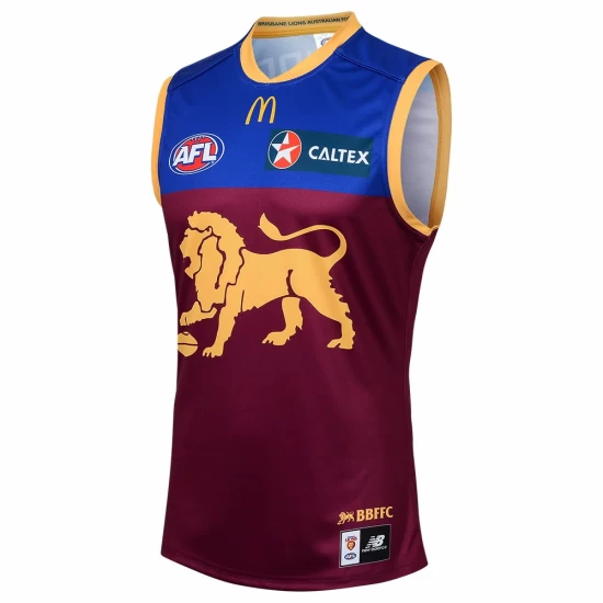 2024 Brisbane Lions Mens Home Guernsey