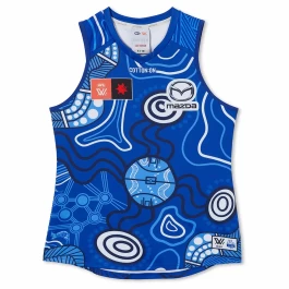 2023 North Melbourne Kangaroos Mens Season 8 AFLW Indigenous Guernsey