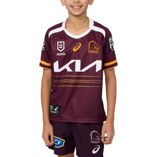 2025 Brisbane Broncos Kids Home Jersey