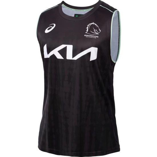 2025 Brisbane Broncos Mens Training Singlet