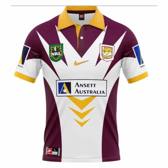 1998 Brisbane Broncos Mens Retro Jersey