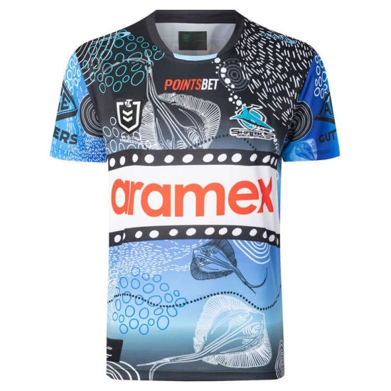 2024 Cronulla-Sutherland Sharks Mens Indigenous Jersey