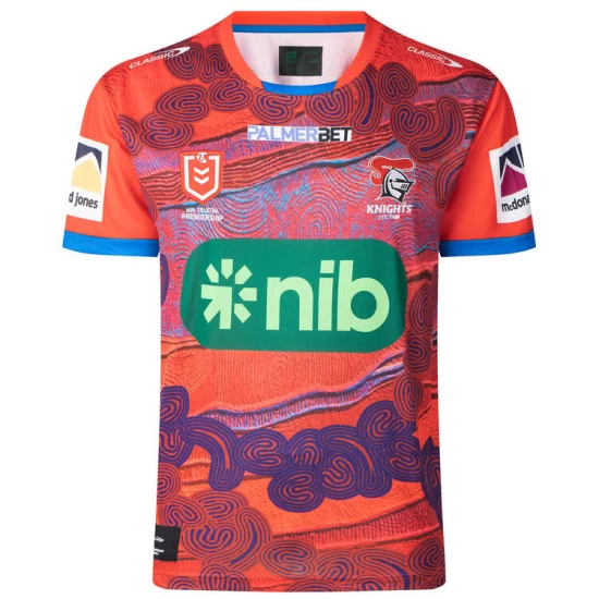 2024 Newcastle Knights Mens Indigenous Jersey