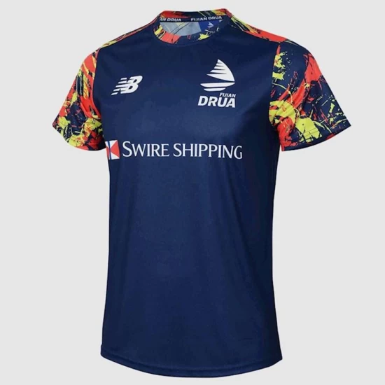 2025 Fiji Drua Mens Run Out Jersey