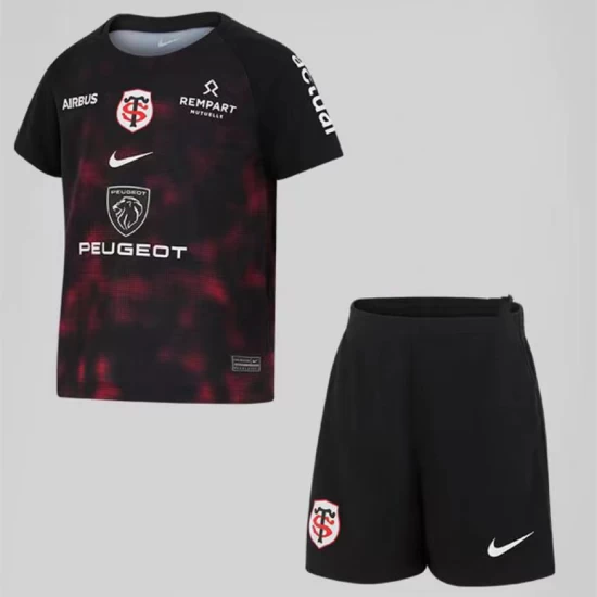 2024 Stade Toulousain Kids Home Rugby Kit