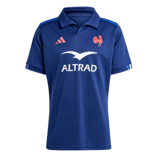 24-25 France Rugby Mens Home Jersey