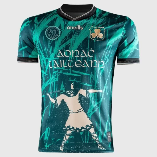 2024 Ireland Men's Tailteann Games Jersey Green