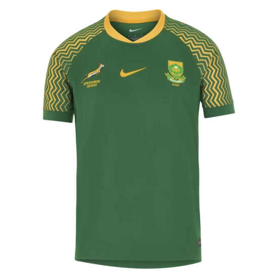 2025 South Africa Springboks Mens Sevens Home Jersey