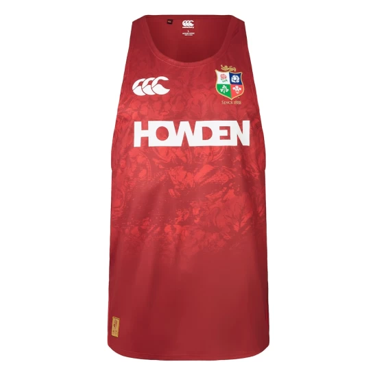 2025 CCC British And Irish Lions Mens Red Singlet