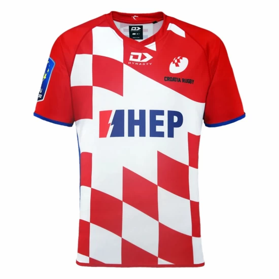 2024 Croatia Rugby Mens Home Jersey