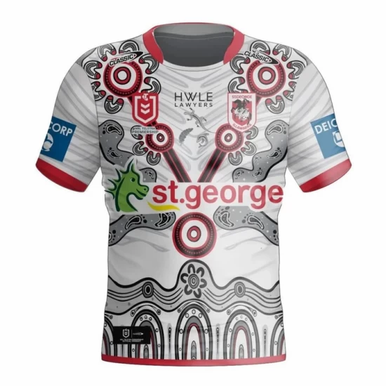 2024 St George Illawarra Dragons Mens Indigenous Jersey