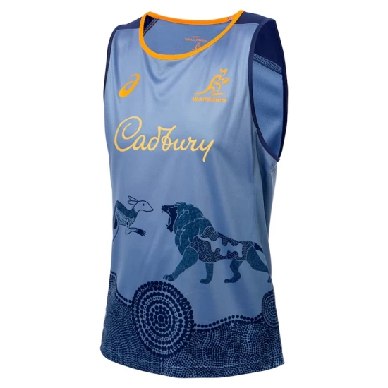 2025 Wallabies Lions Men's Tour Training Singlet