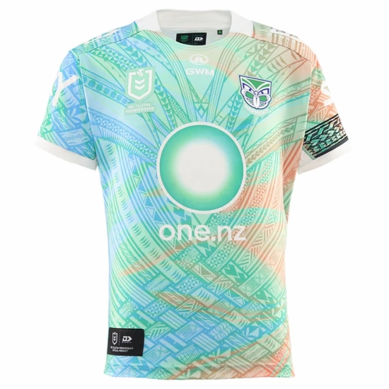 2025 New Zealand Warriors Mens Pasifika Jersey