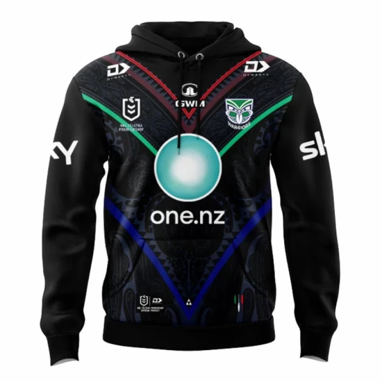 2024 New Zealand Warriors Mens Indigenous Hoodie