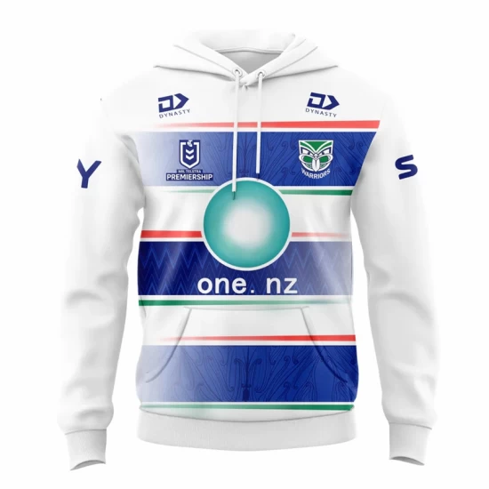 2024 New Zealand Warriors Mens Away Hoodie